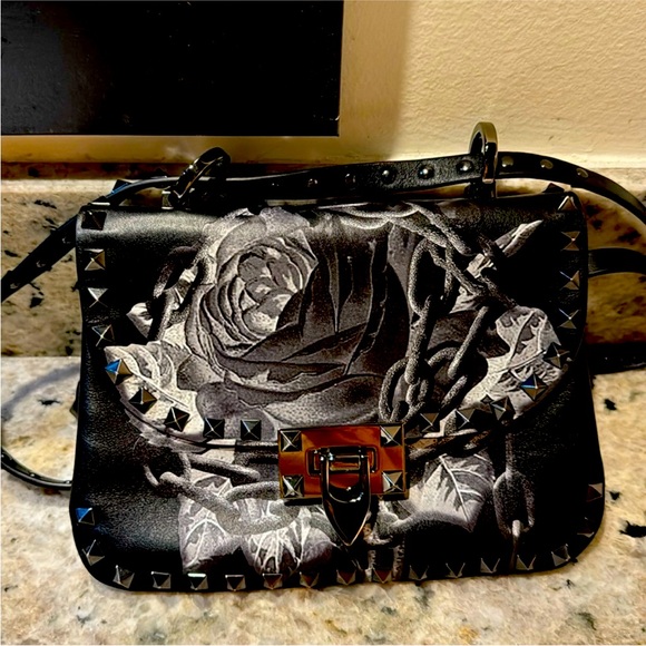Valentino Garavani Handbags - Valentino Garavani X Undercover Rockstud Flip Lock Crossbody Bag